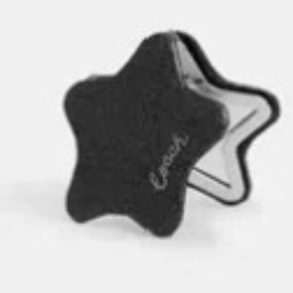 Coach Accessories - Coach Glitter Star Compact Black Mirror NWT